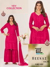 Heenaz Vol 10 By Blue Hills Rayon Wholesale Kurti With Bottom Dupatta In India